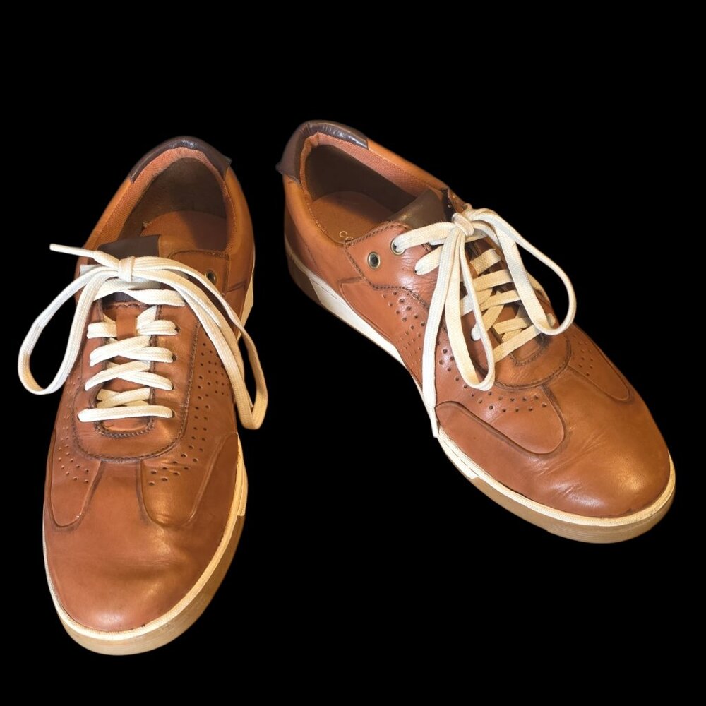 Size 11.5 Cole Haan Men's Lace-Up Leather Athletic Shoes No Box